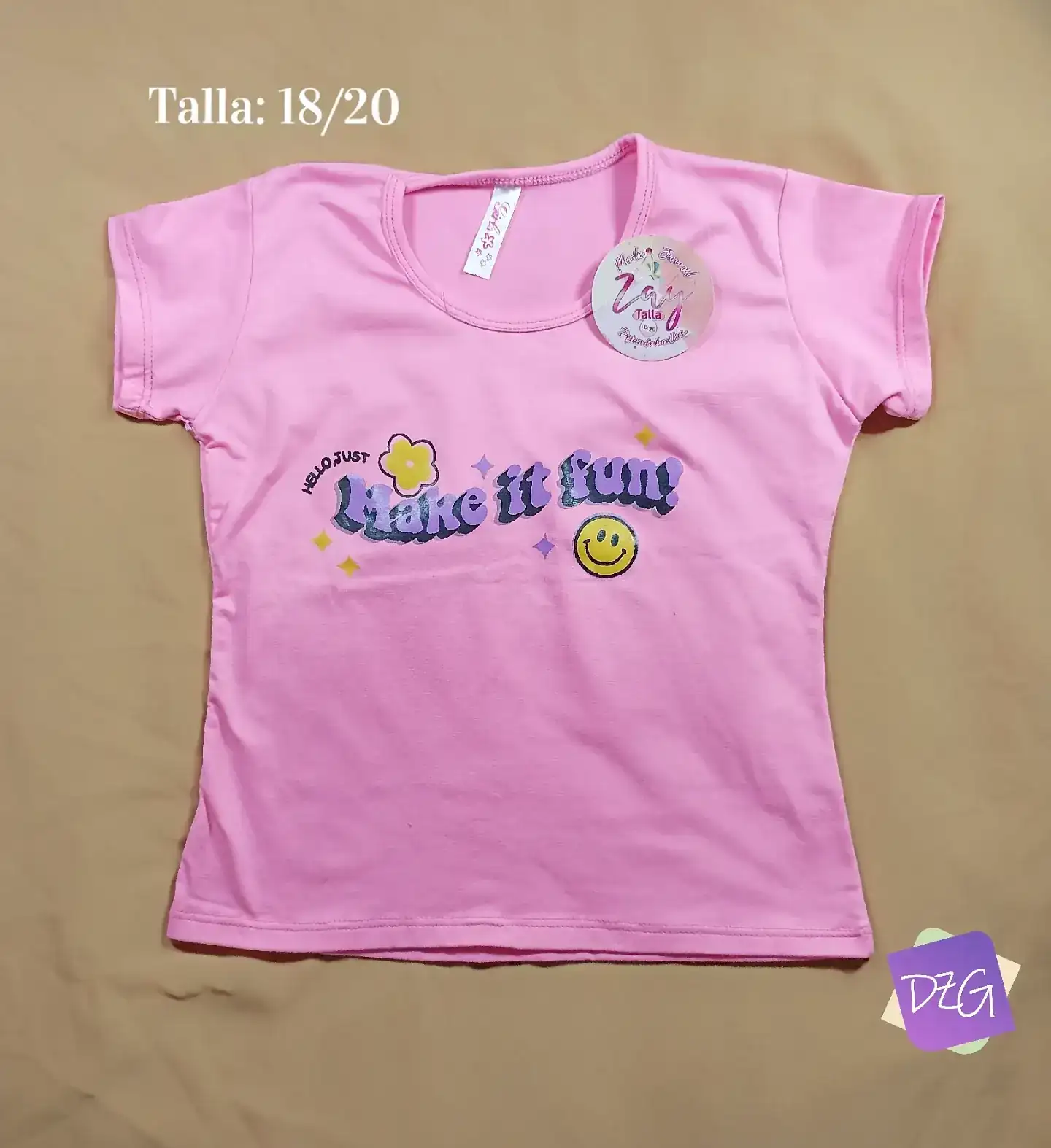 Talla 18/20 - Camisetas de niña estampadas 