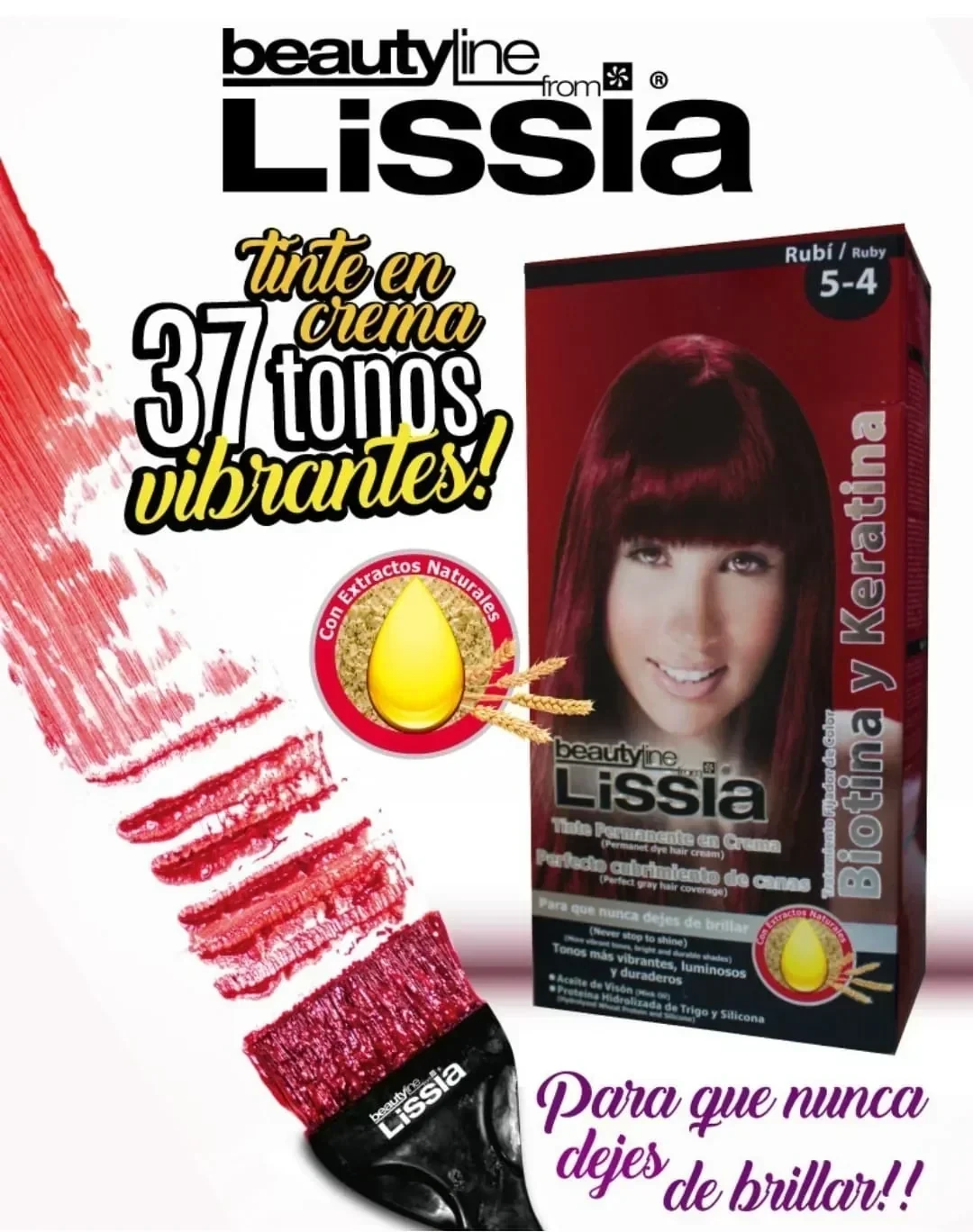 lissia tinte 5.4 rubi