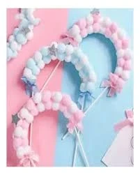 Topper arco pompon