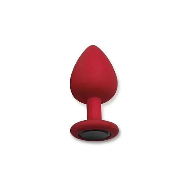 Plug Anal de Silicona Mediun Rojo