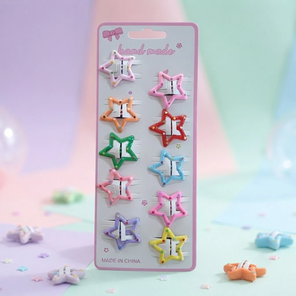 Set 10 Vinchas Tic Tac para el Cabello