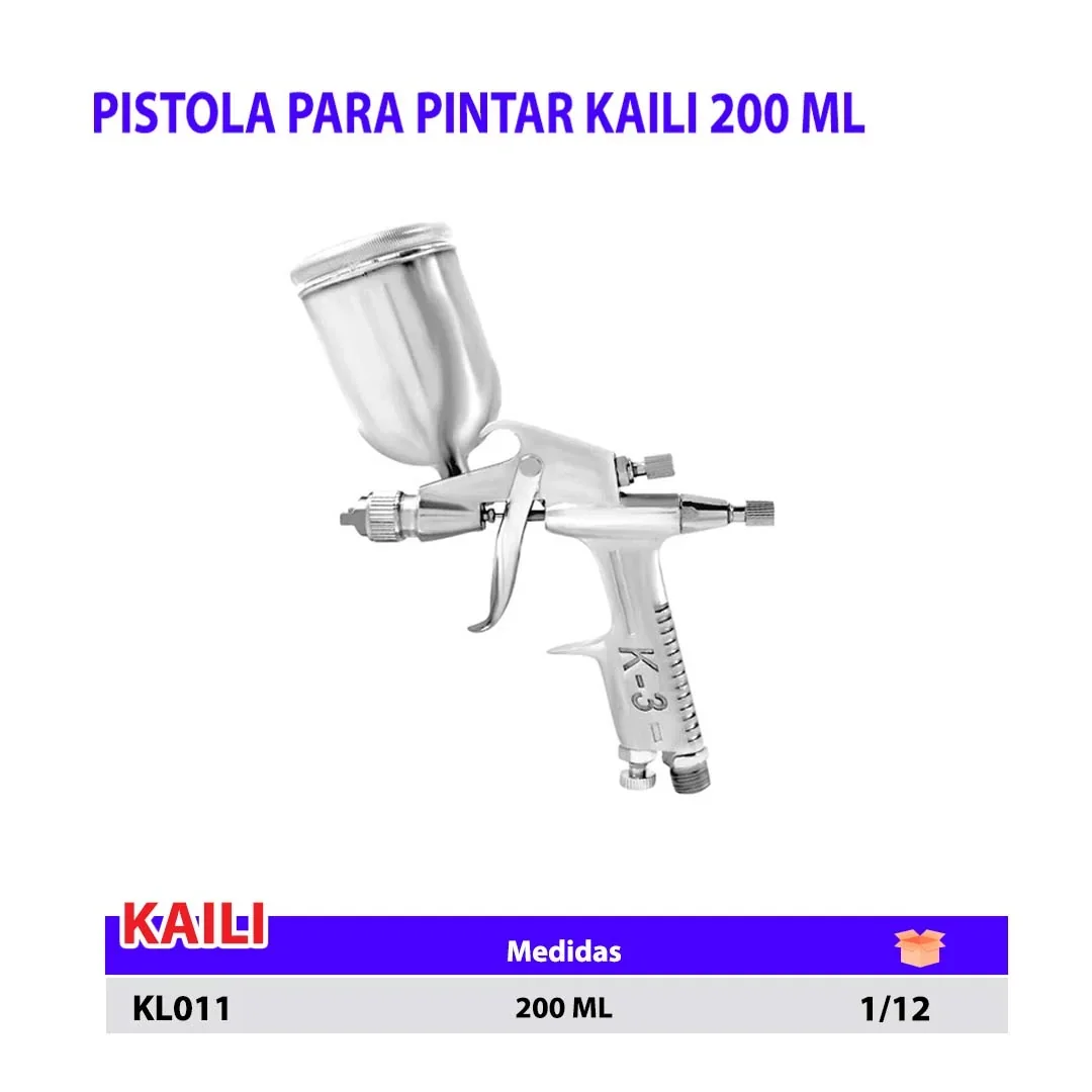 PISTOLA PARA PINTAR KAILI 200 ML