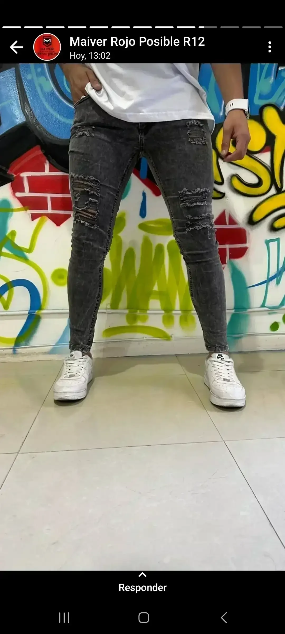 JEANS MAIVER GRIS 7