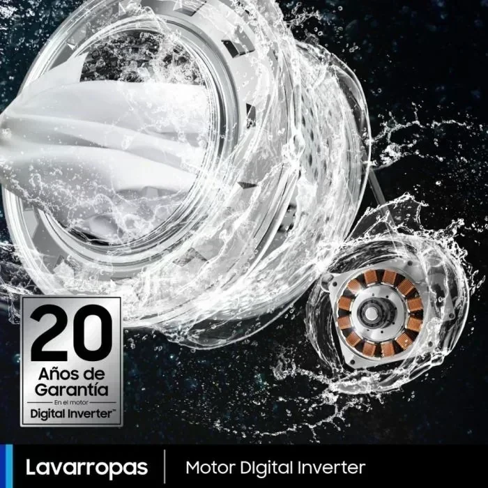 LAVARROPAS SAMSUNG WW70AA46BW 7KG INV BLANCO  7
