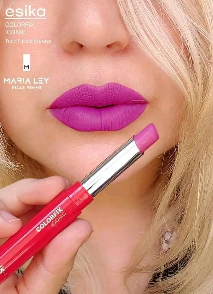 Labial Colorfix fucsia express de Esika