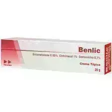 BENLIC CREMA TUBO X 40 GR BETAMETASONA+CLOTRIMAZOL+GENTAMICINA PROFMA