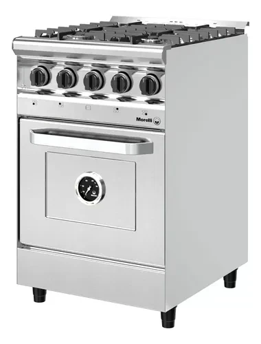 COCINA MORELLI CAPRI 55CM PUERTA ACERO 