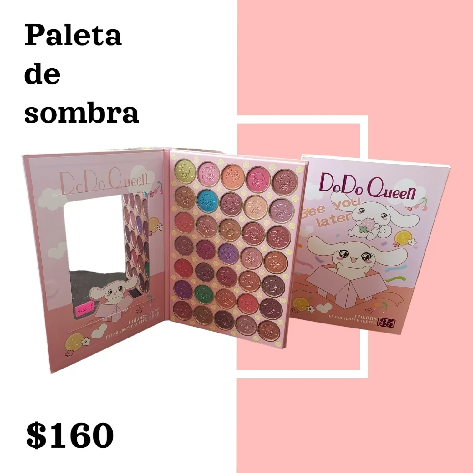 Paleta de sombras DM160
