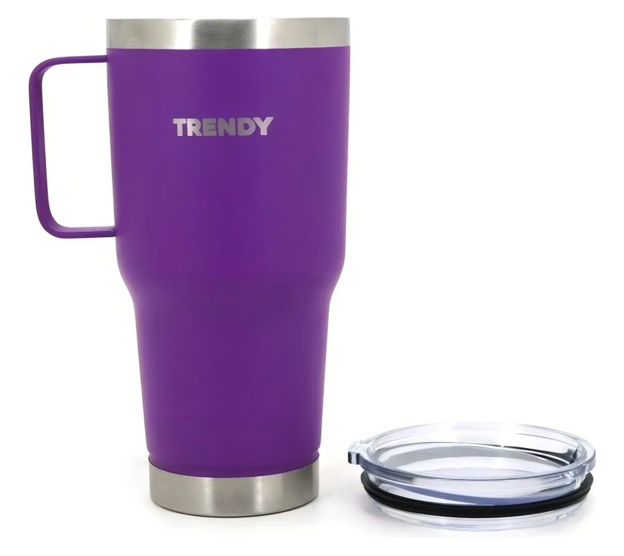 Vaso Trendy con tapa 900ml 16453 3