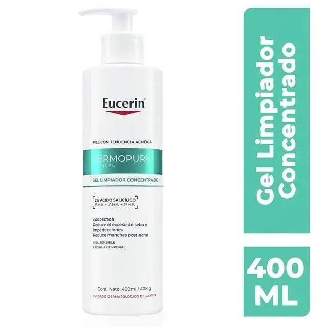 Gel Limpiador Facial y Corporal Concentrado Eucerin 400ml