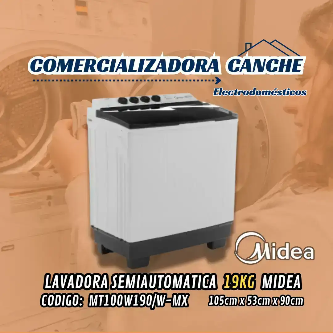LAVADORA 19KG MIDEA