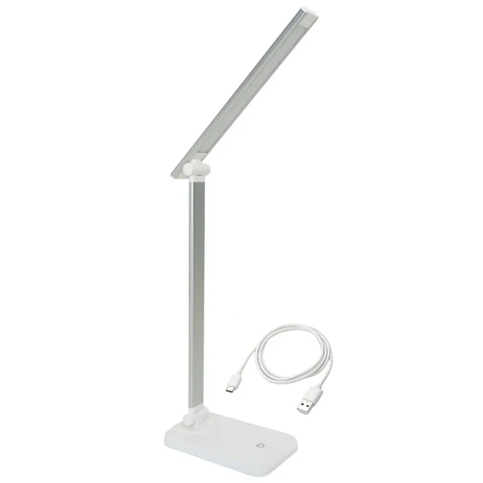 Lampara LED de Escritorio en Aluminio con Diseño Plegable
