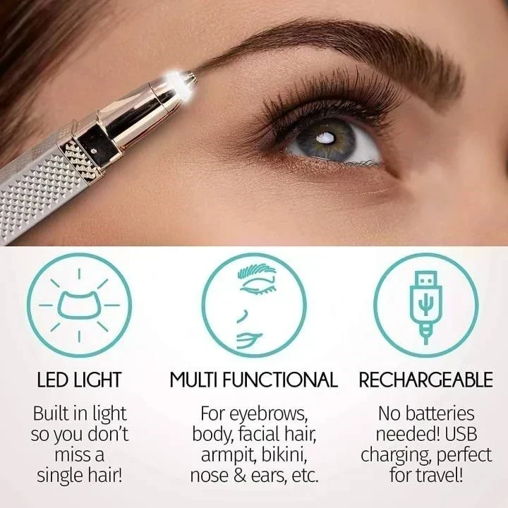  ✨ Depiladora Eléctrica Multiuso 2 en 1 – Rostro & Cuerpo 🥰🌸 3