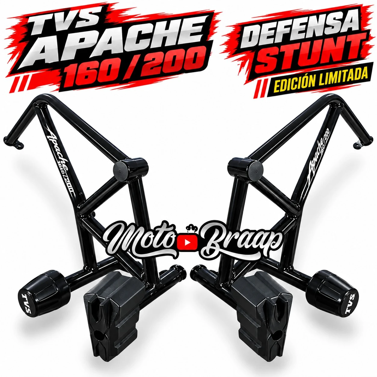 APACHE 160 / APACHE 200 DEFENSA STUNT EDICIÓN LIMITADA 