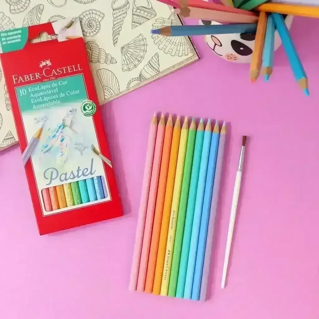 Colores Faber Pastel Acuarelables