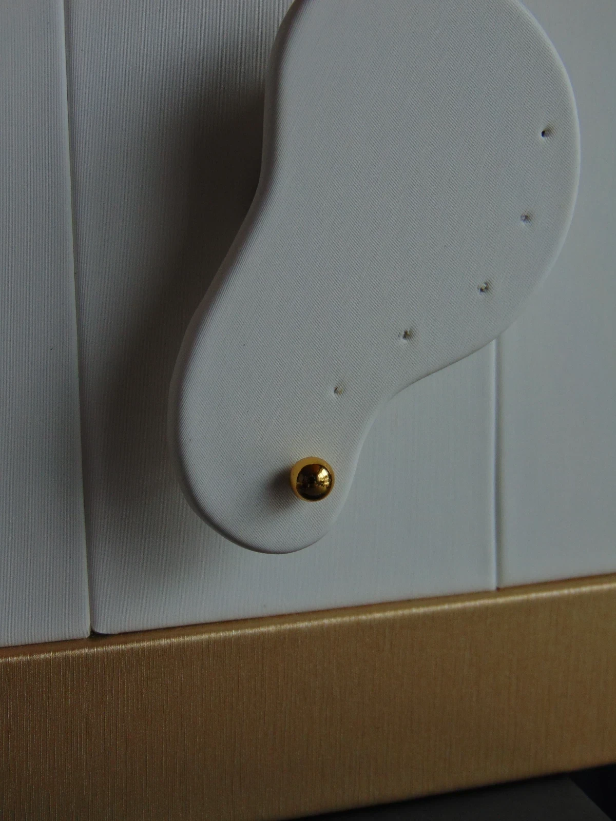TOPOS ACERO BALIN DORADO 4MM 2