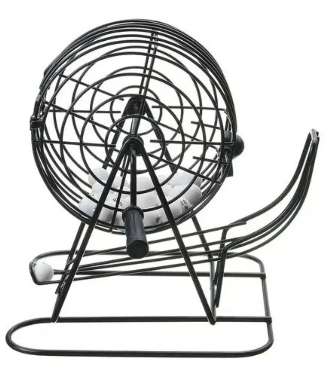 Bingo con bolillero negro 3