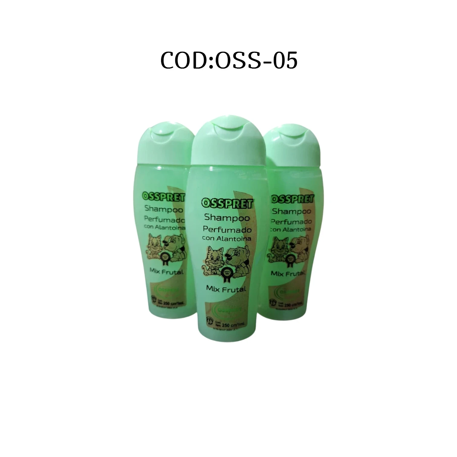 SHAMPOO OSSPRET MIX FRUTAL