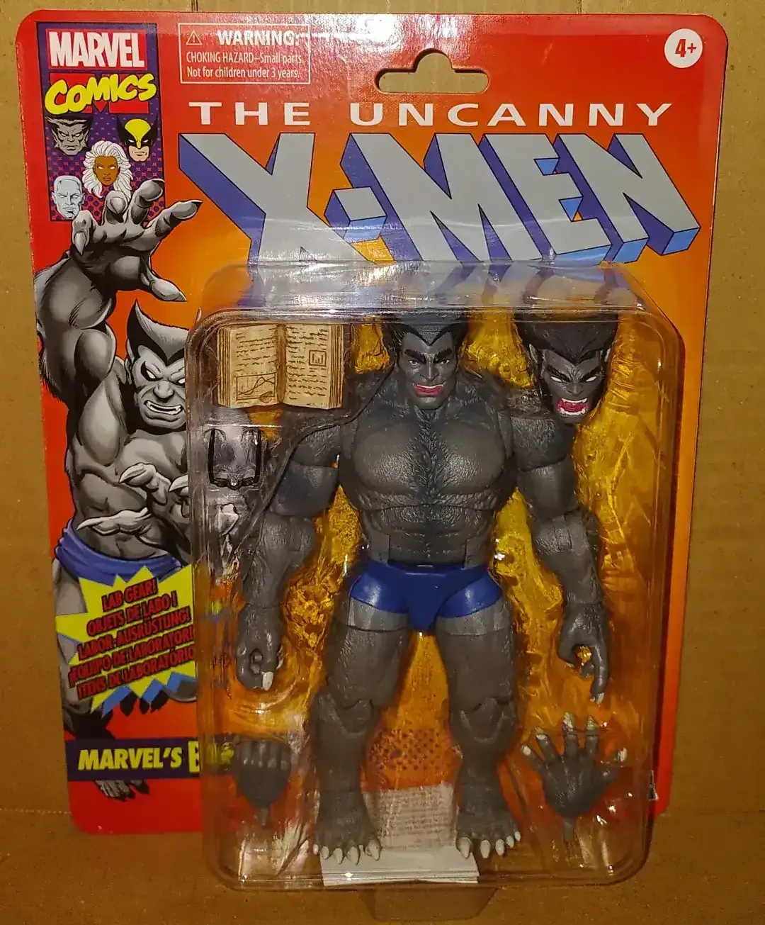 Hasbro Marvel legends The uncanny X-men Beast retro collection 