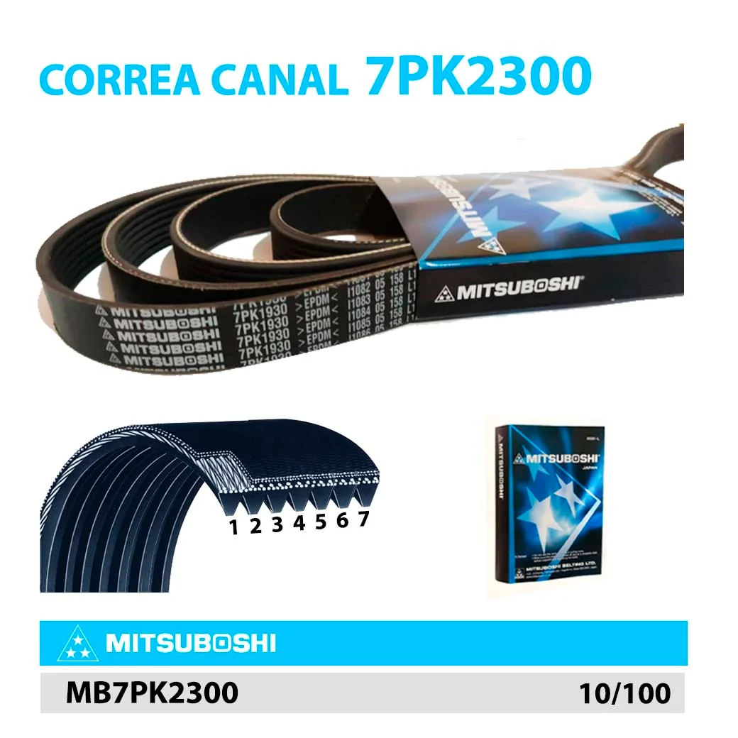 CORREA MITSUBOSHI 7PK 2300