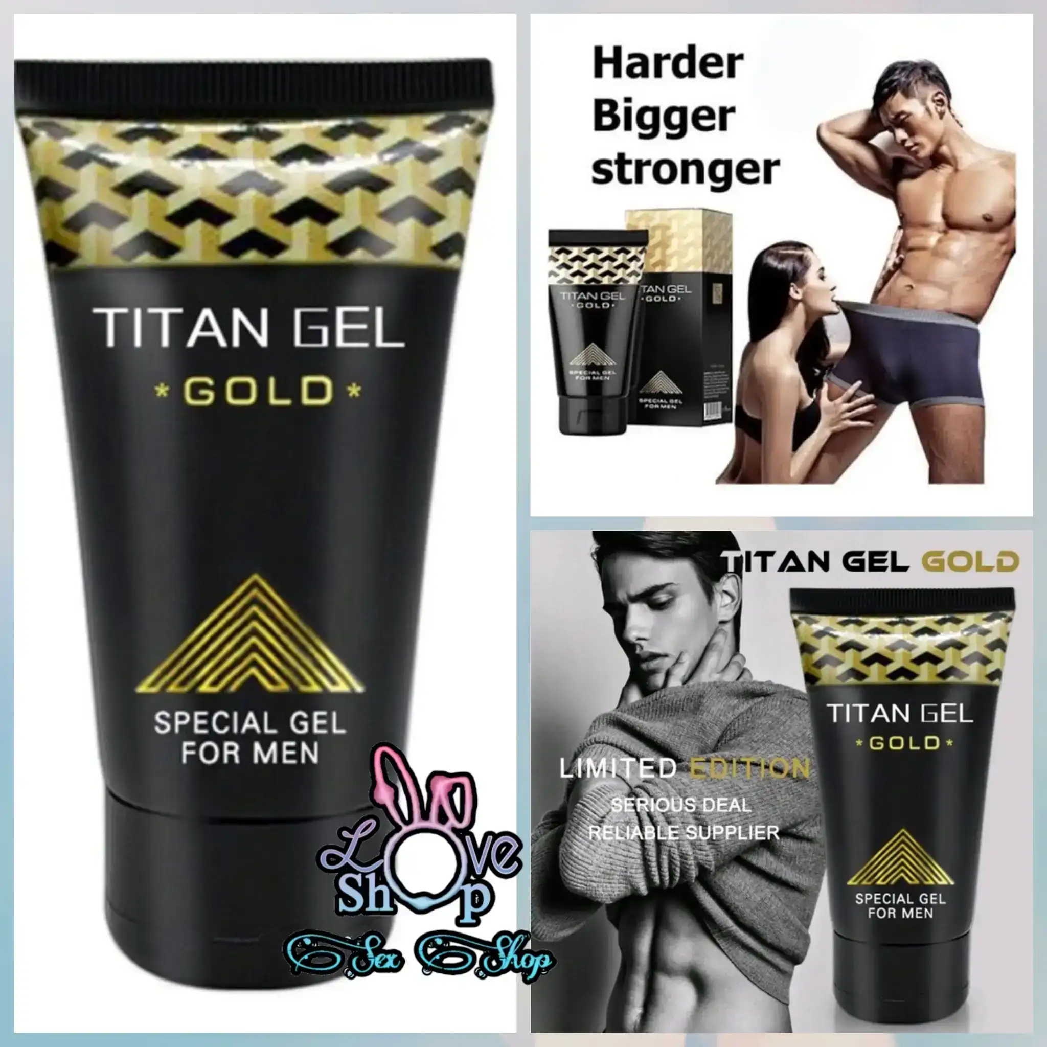 Titan gel gold
