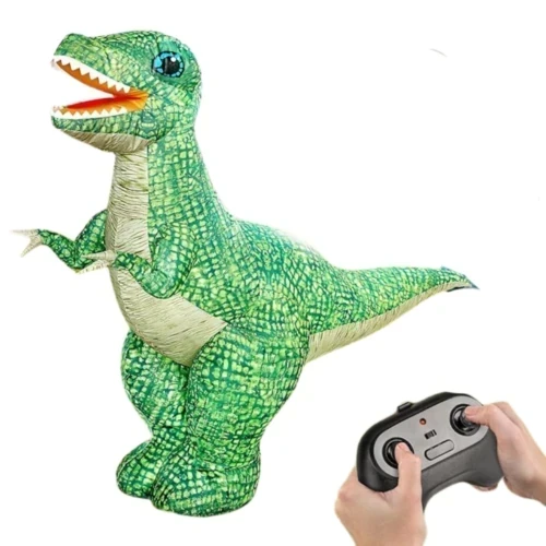 Dinosaurio inflable con control  4
