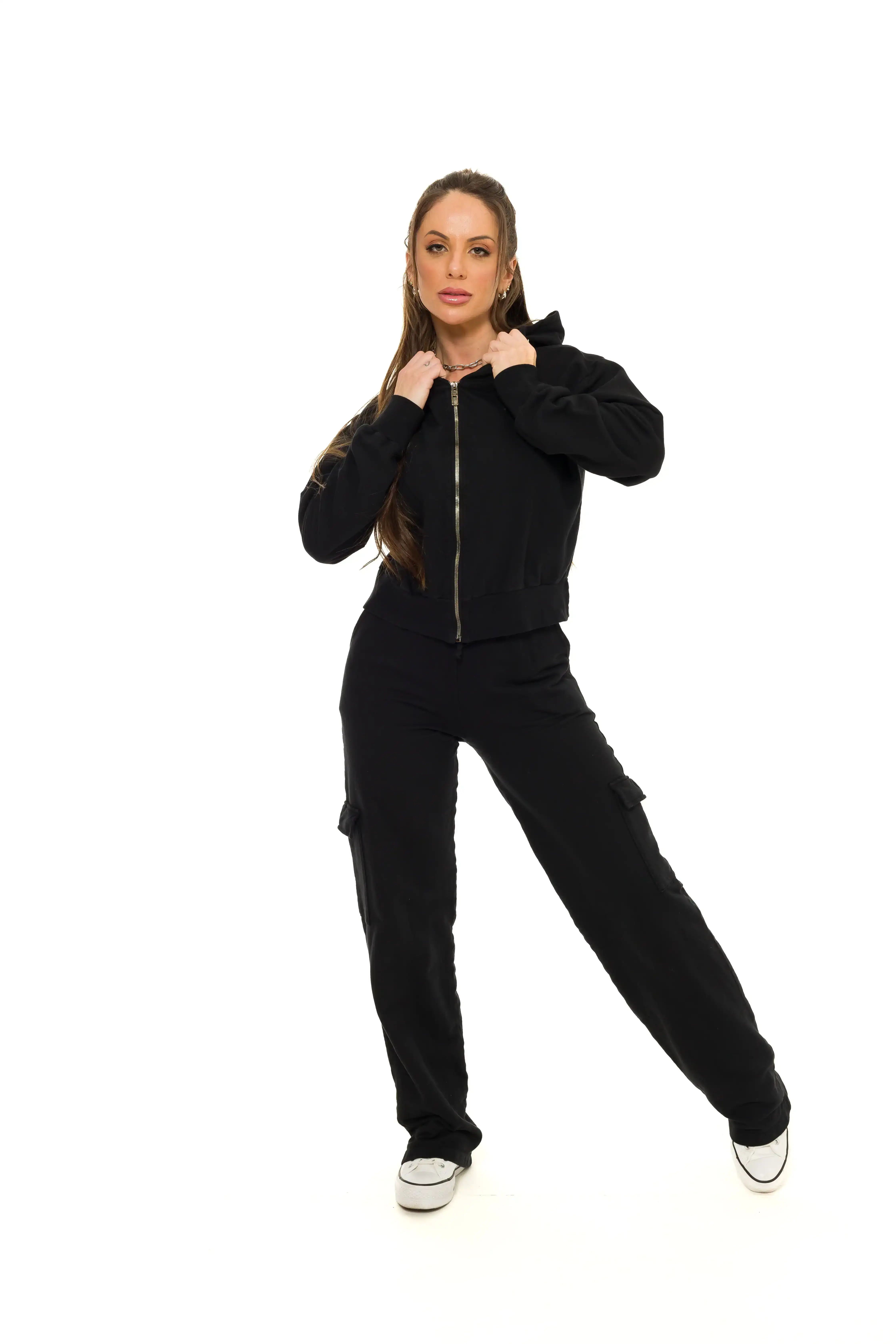 Blusa de moletom feminina Doce Dominio  2