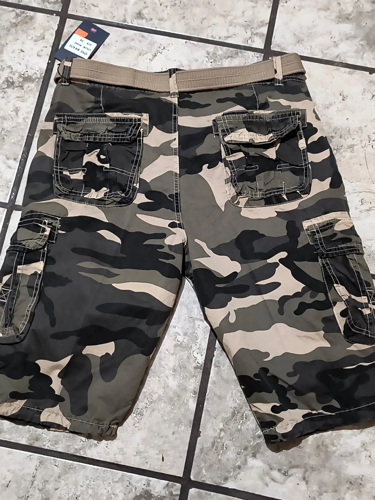Bermuda cargo camuflaje #34,#38 3