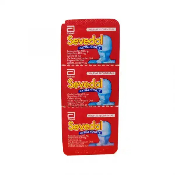 SEVEDOL EXTRAFUERTE X 6 TAB 