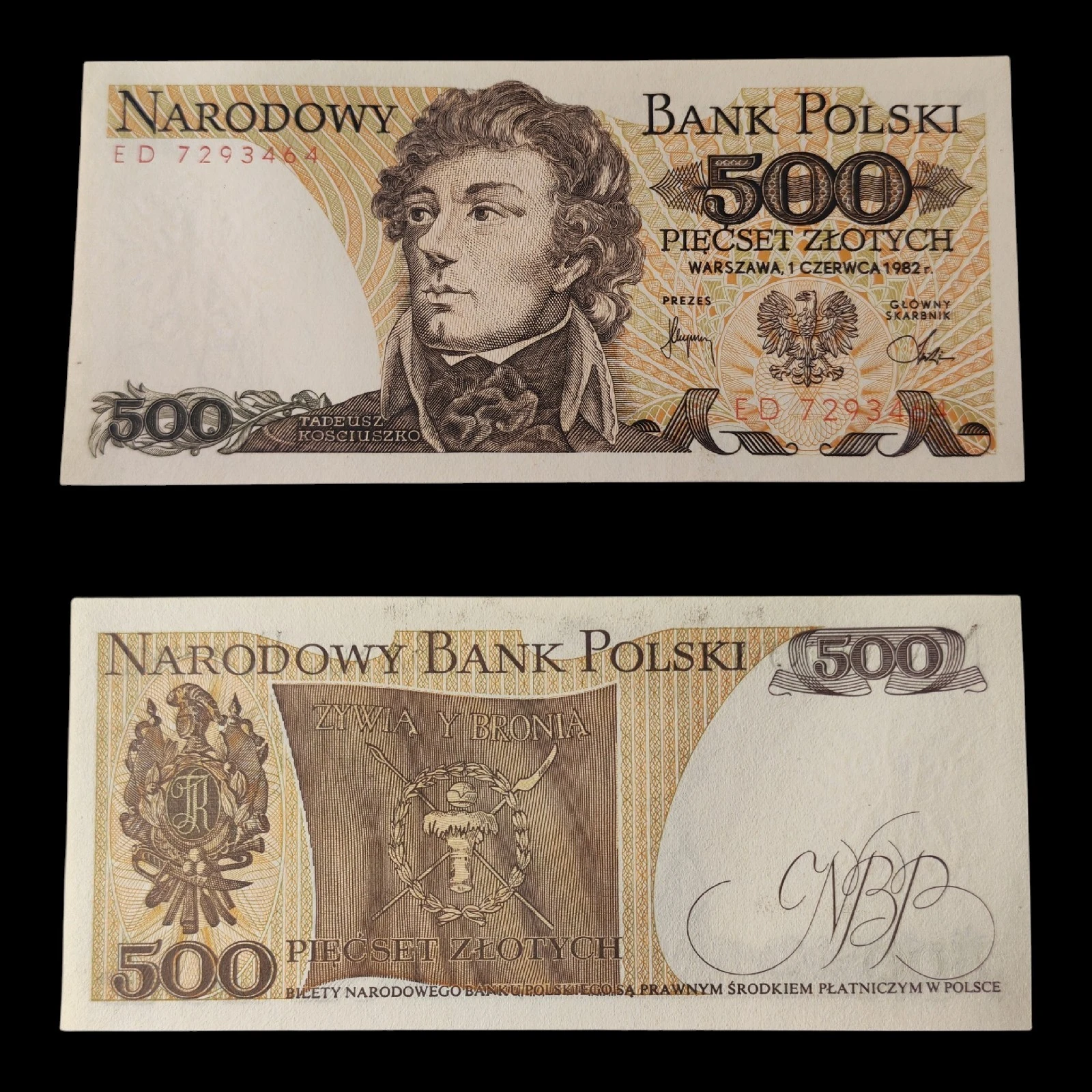 ° Polonia 500 Zlotych UNC