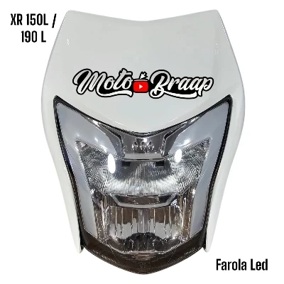 PL XR 150 L / PL XR 190 L Combo Farola led con carenaje blanco IMCOM187 OKL