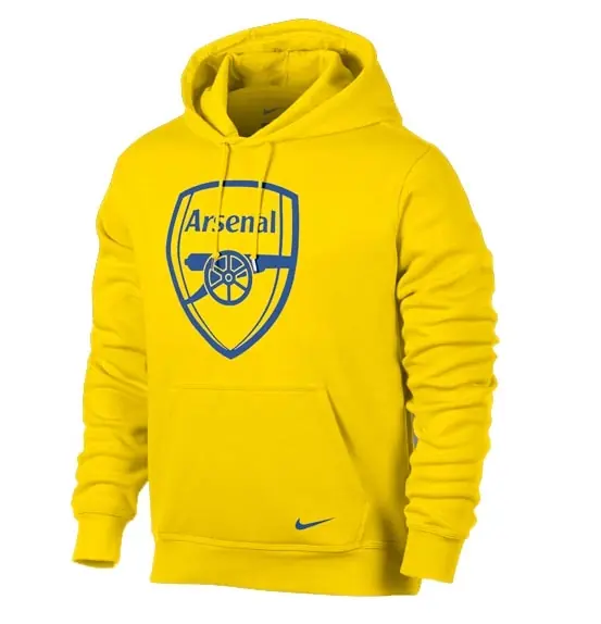 POLERA CON CAPUCHA DE ARSENAL