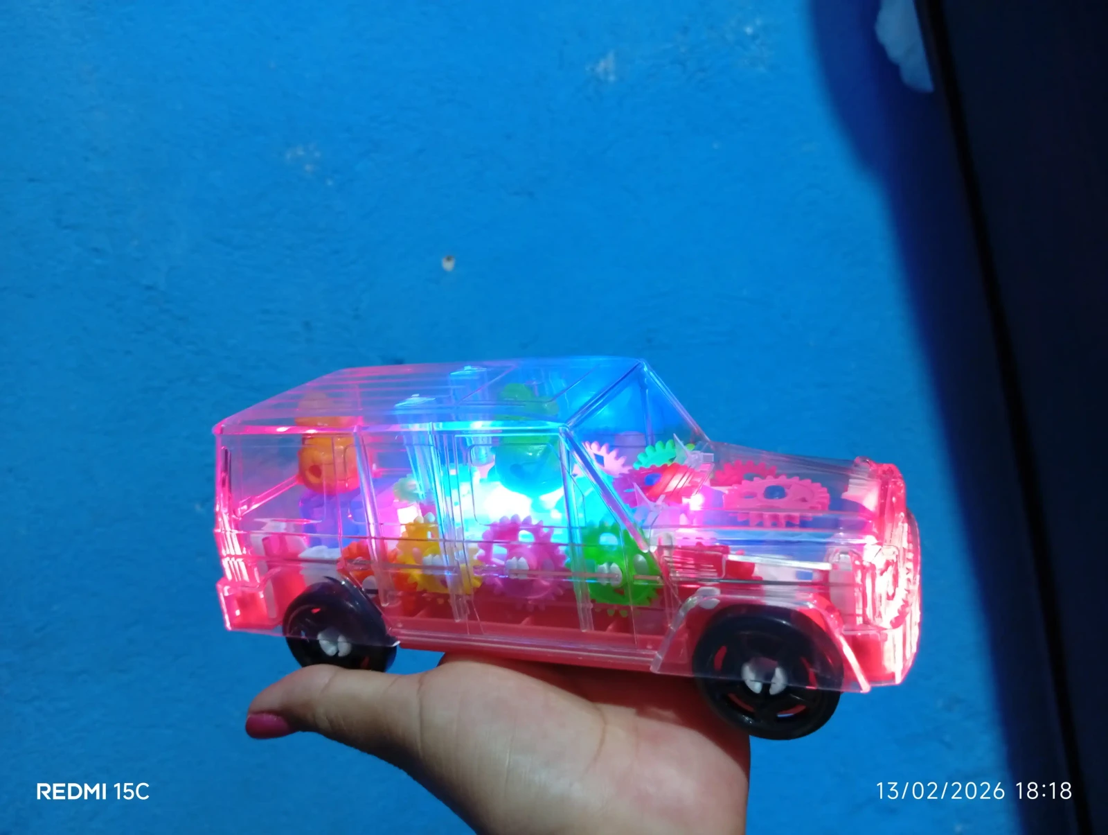 CARRO TRANSPARENTE CON SONIDO  4