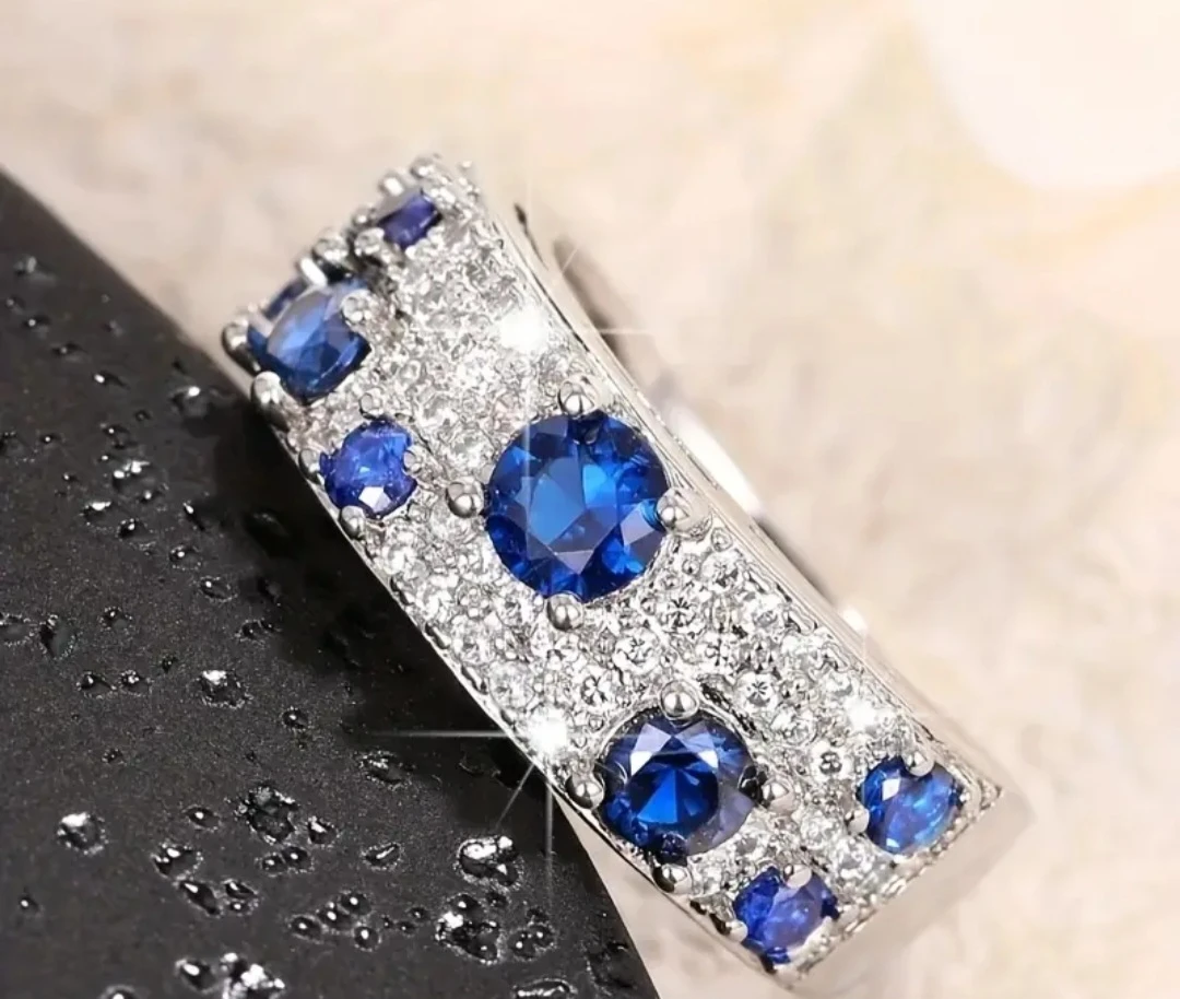 Anillo Zafiro 