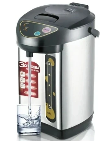 Hervidor Termo Eléctrico De Agua De Gran Capacidad 6.8l