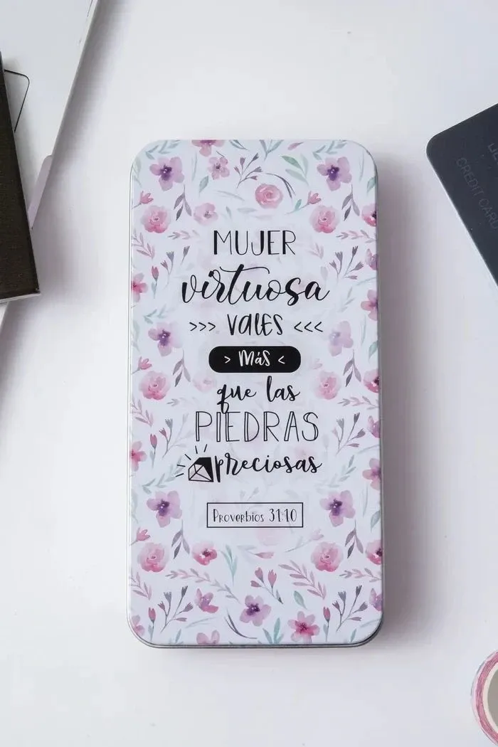 Set estuche lapicero Mujer virtuosa