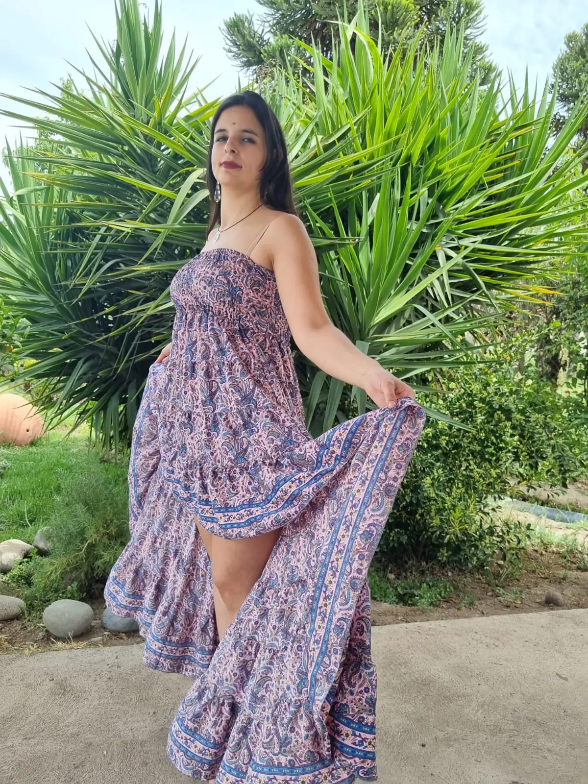 Vestido lila