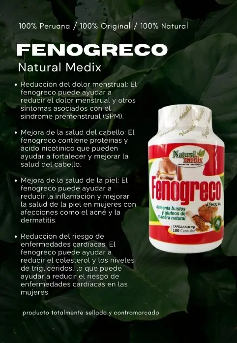 Fenogreco en cápsula  2