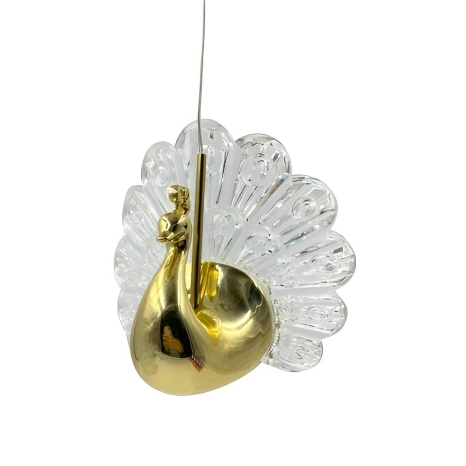 LAMPARA COLGANTE LED PAVO REAL 3W LUZ CALIDA/3K 5