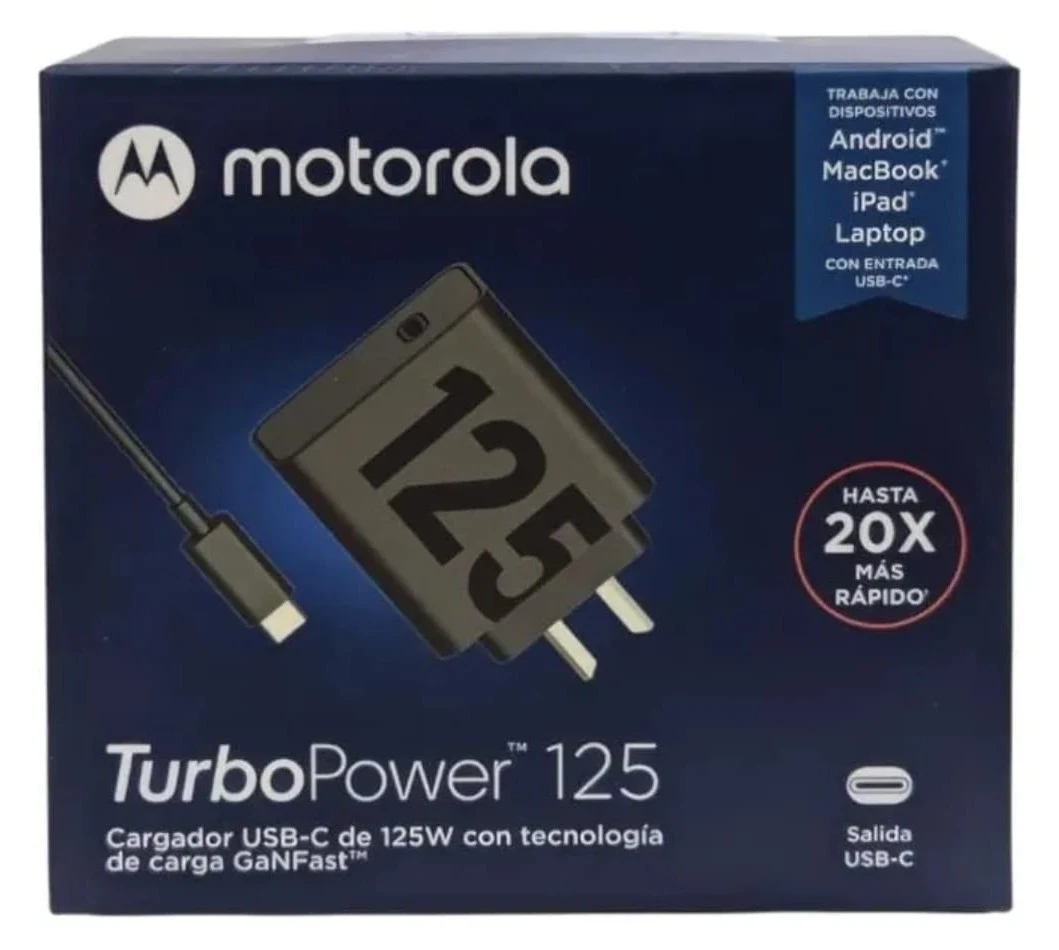 CARGADOR MOTOROLA 125W