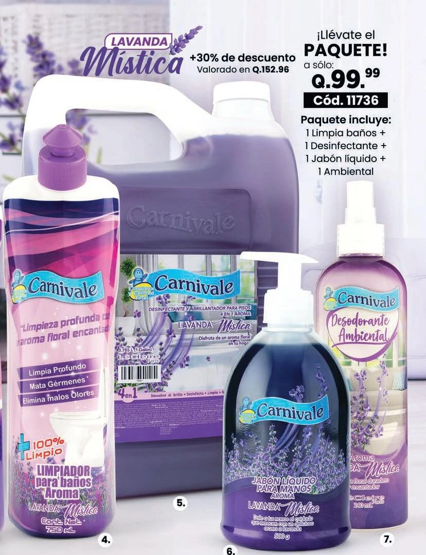 PAQUETE LAVANDA MISTICA 4XU C08