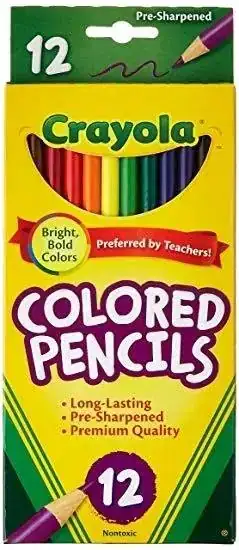 Colores de madera c/12 Crayola