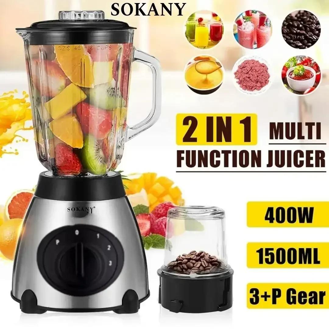 LICUADORA 2 EN 1 SOKANY 