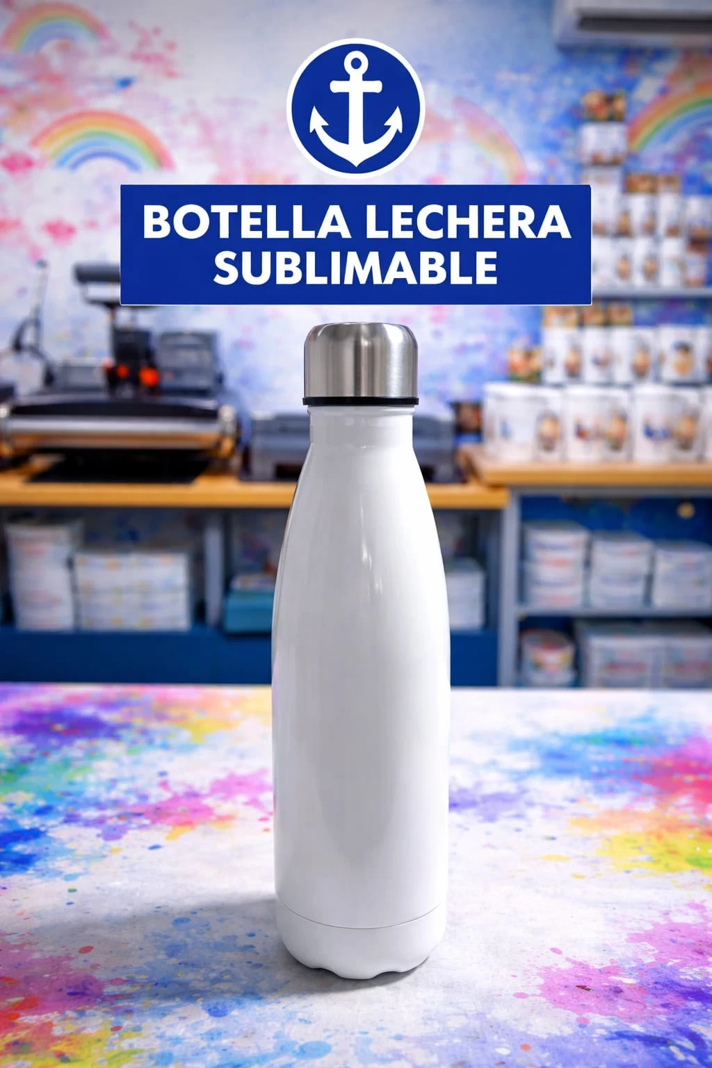 Botella Lechera Sublimable