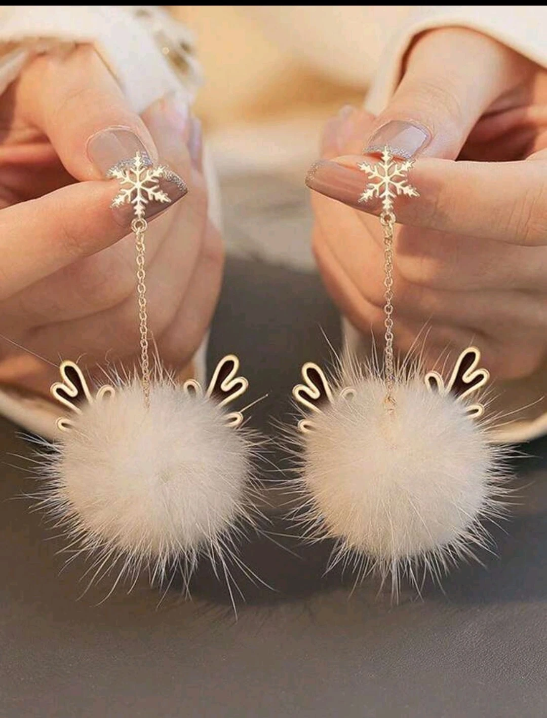 Aretes renos  3