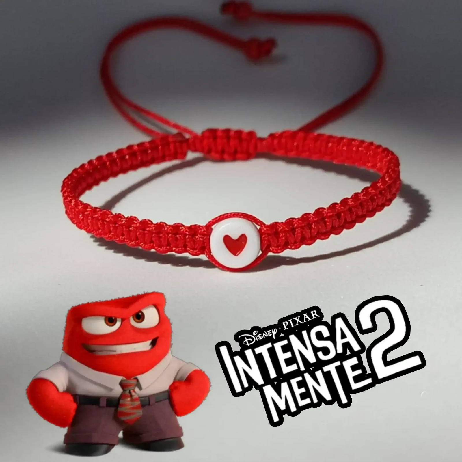 Pulsera Tejida de FURIA (Intensamente 2)