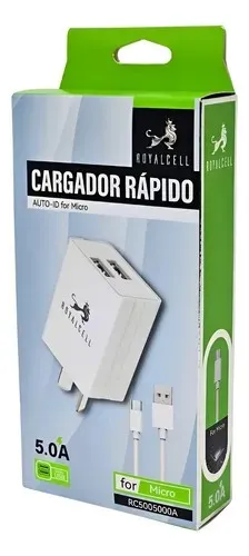 CARGADOR V8 5.0A ROYALCELL 