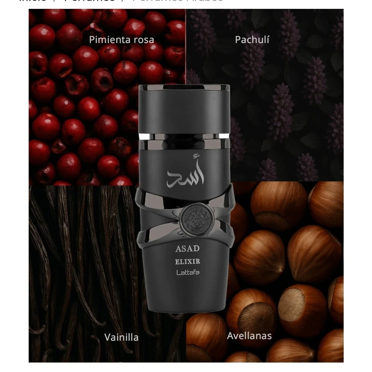 Asad Elixir Lattafa 100 Ml EDP Hombre esencia premium ☺️  4