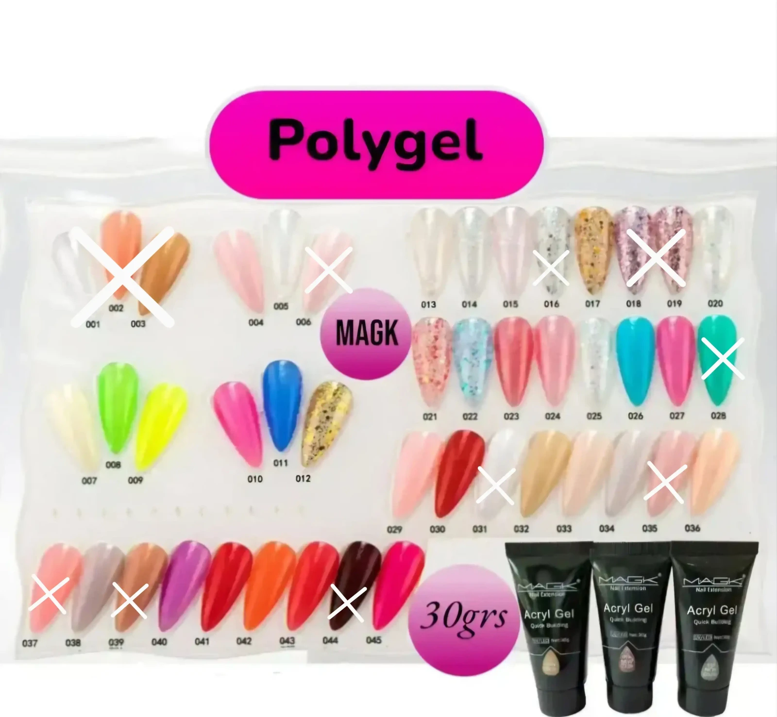 Polygel M•A•G•K 30grs