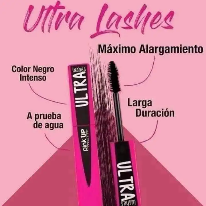 Rimel ultra lashes pink up 2